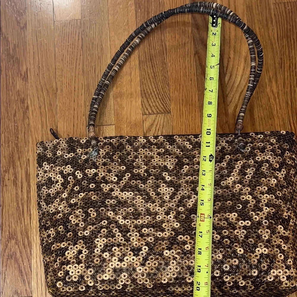 Pookah Shells Beachy Vibes Tote Bag - Tan & Brown